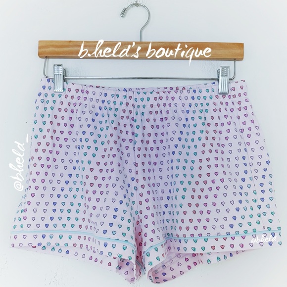 Roller Rabbit Disco Hearts Polo Pajamas in Lilac Size Small S Brand New NWT - Picture 11 of 14